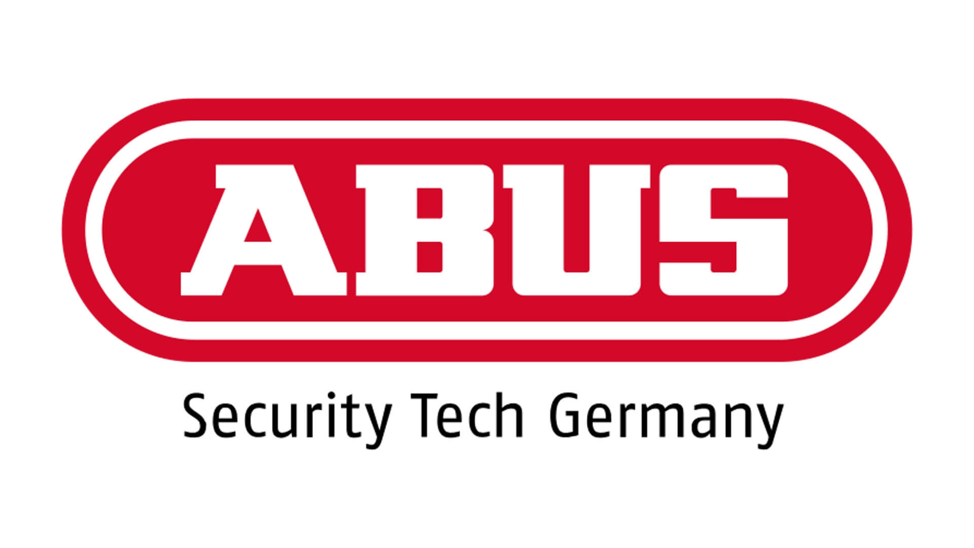 Logo von ABUS mit dem Zusatz Security Tech Germany
