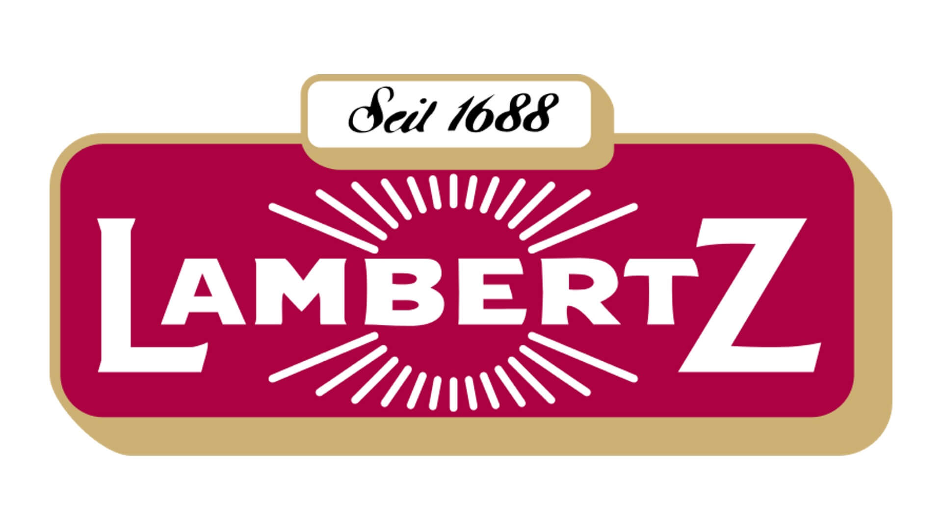 Logo von Lambertz mit dem Zusatz seit 1688