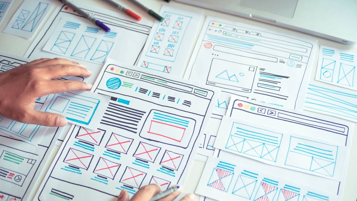 UI/UX design services for websites and online stores