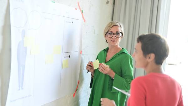 Design thinking workshop in sprint format (4 days) - Solve difficult challenges in a team