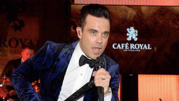 Launch of Café Royal with Robbie Williams in Germany, Switzerland and France - including a concert by the superstar