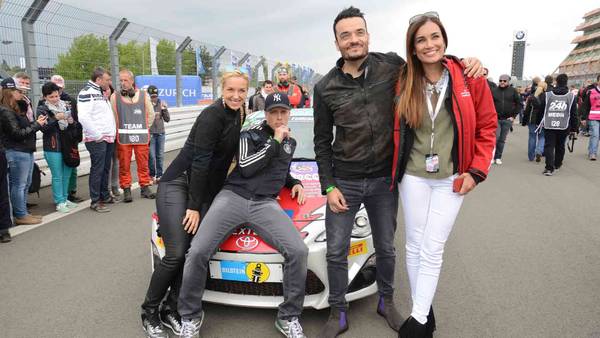 Oliver Pocher and Friends visit the 24h race at the Nürburgring for Toyota Germany