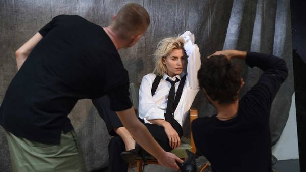 Men's fashion presented in a different way - Lena Gercke for JOOP!