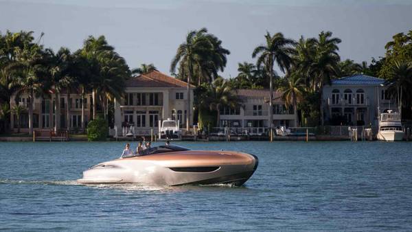Car maker on the move: Lexus presents sport yacht concept