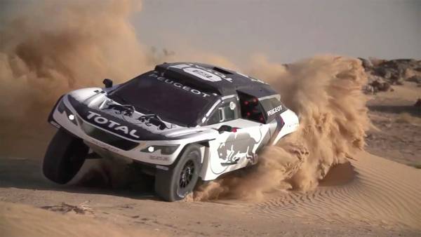 Paris Dakkar Rally for Peugeot