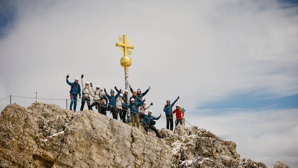 With Joey Kelly to the Zugspitze - tegut campaign