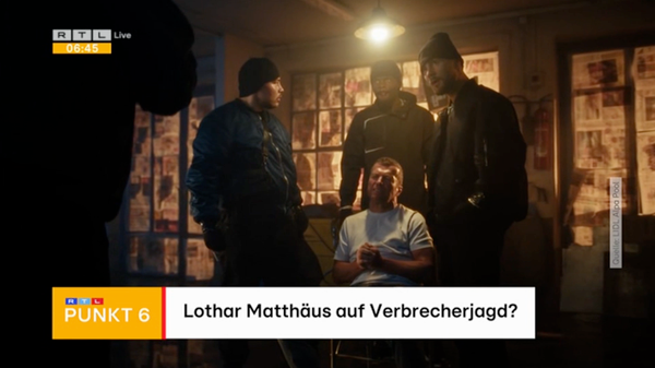 Redaktionelle Aktivierung der Lidl Kong Strong Kampagne mit Lothar Matthäus