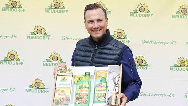 PR campaign for the Neudorff self-catering kit with Tim Raue